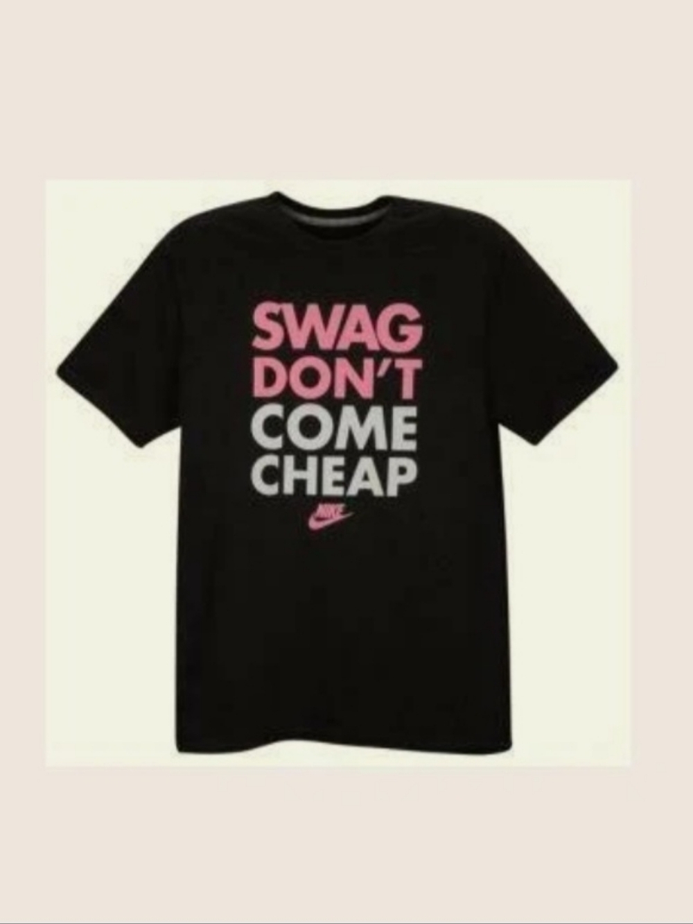 Mens Nike Swag Don't Come Cheap Size XL